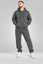 Conjunto buzo con cierre y sudadera