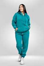 Conjunto buzo con cierre y sudadera