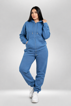 Conjunto buzo con cierre y sudadera